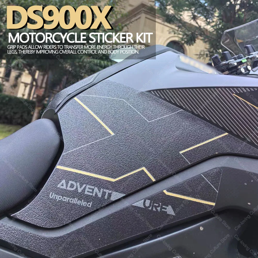 

Motorcycle Accessories Waterproof Sticker Tank Pad Sticker Kit Anti-slip Knee Pad Grip Pads Sticker For Voge 900DSX 900 DSX