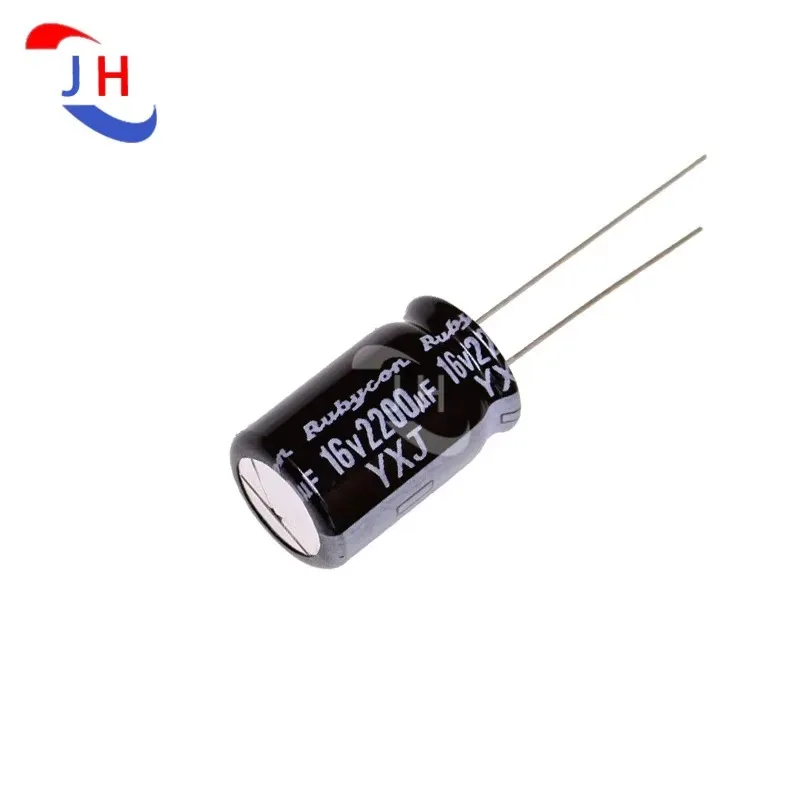 5/10PCS New Electrolytic Capacitor 16v2200uf 12.5*20 YXJ high Frequency 5mm Pitch 16V 2200UF