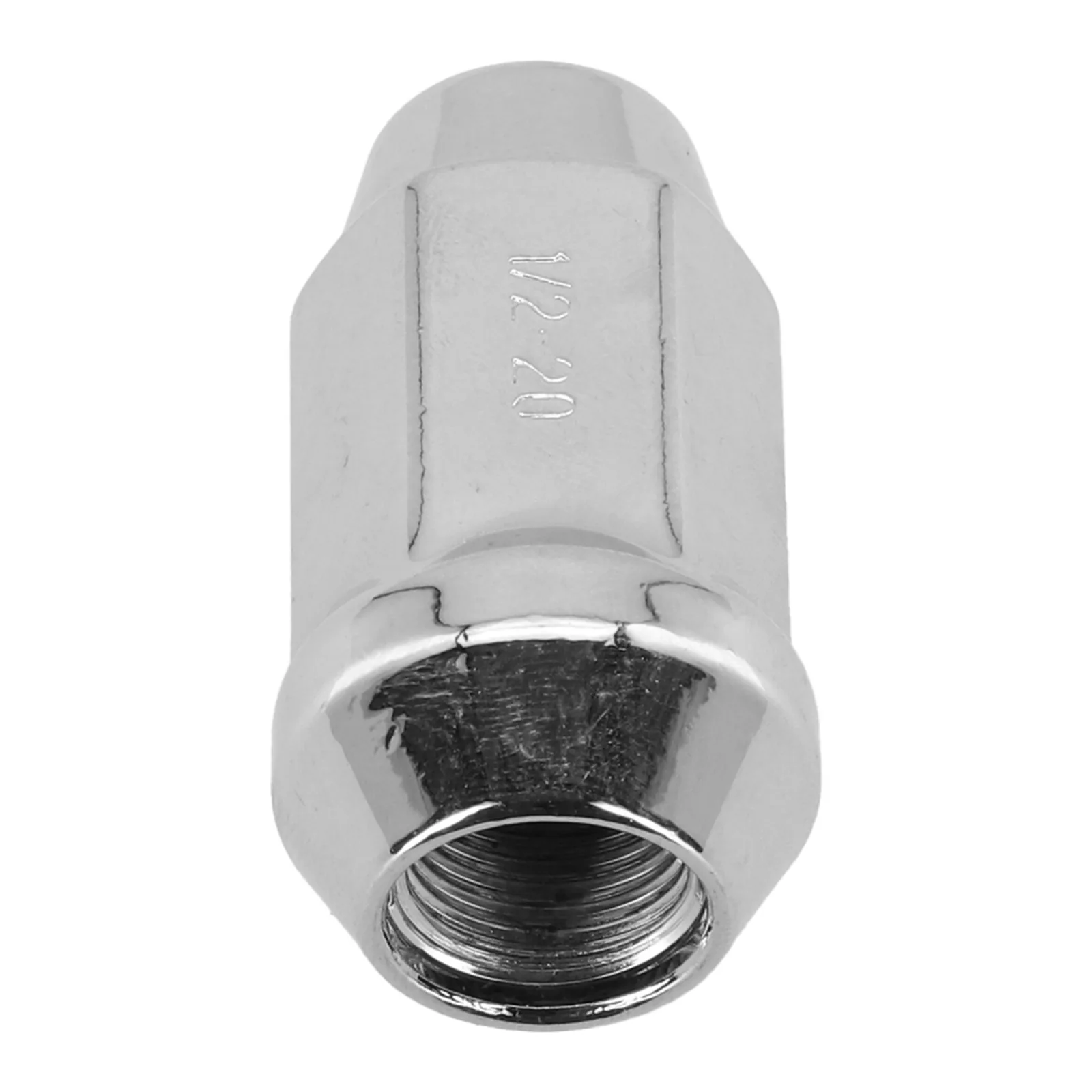Car Lug Nut 6L2Z1012BA Lug Nut Vehicle Maintenance High Universality Fitment OE Number 6L2Z1012BA Silver Color