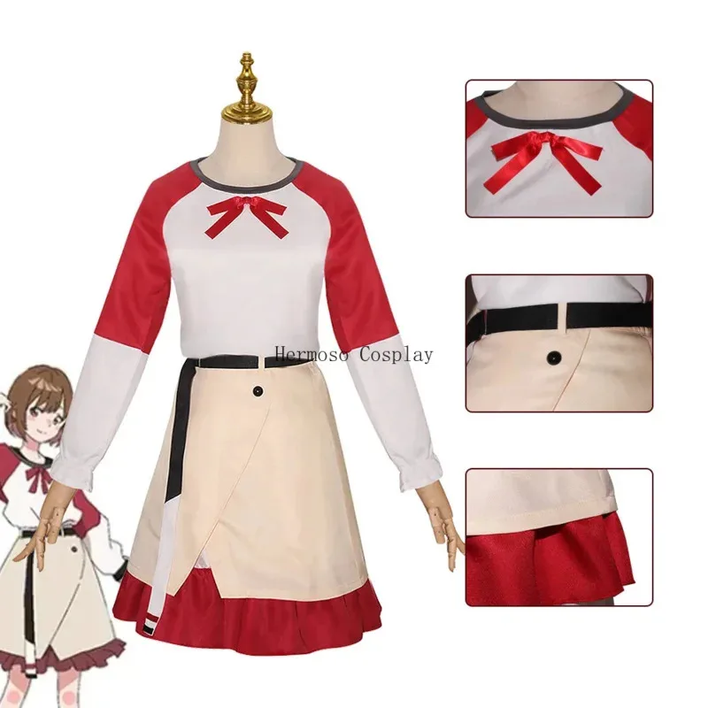 أزياء كوزوكي التأثيرية تنورة خيالية حزام علوي قنديل البحر أنيمي لا يمكن السباحة في الليل زي تمويه ملابس فانتازيا النسائية