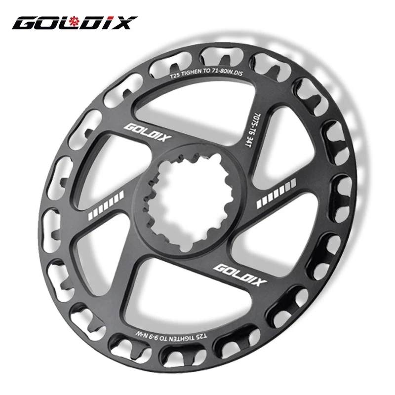 

GOLDIX Aluminum Alloy Children's Bicycle Crankset 28/30/32/34/36T Direct Mount Chainwheel for 3-Bolt Single Speed Crankset Parts
