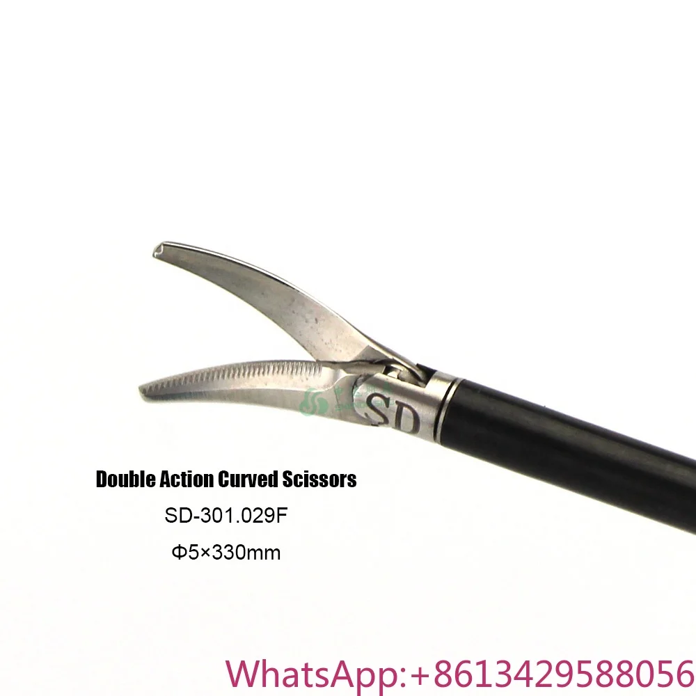 

Laparoscopic Reusable Forceps Grasper Curved Scissors Purpose in Cooperation with the Laparoscope