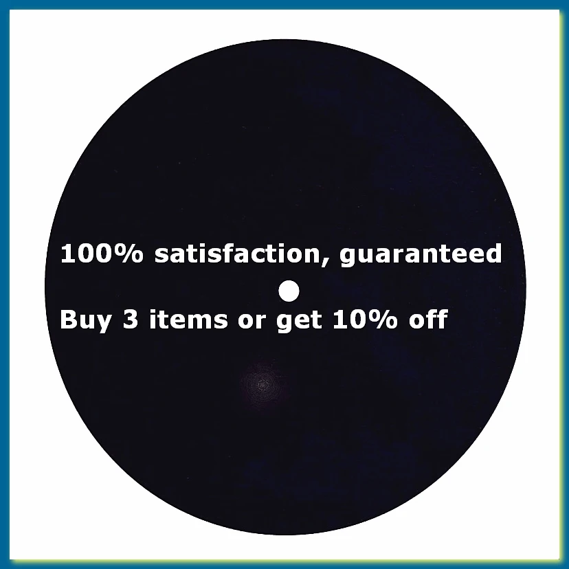 Felt Turntable Platter Mat Slip Mat Audiophile 3mm Thick Turntable Mat for LP Vinyl Record Audio Replacement Accessory