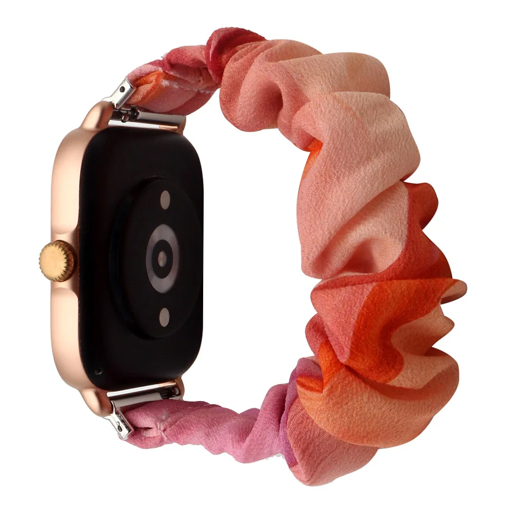 20 mm Uhrenarmband Scrunchies Band für Galaxy Watch 7 6 5 4/4 Classic/Active 2/Garmin Bounce/Vivoactive 6/Amazfit GTS/Bip