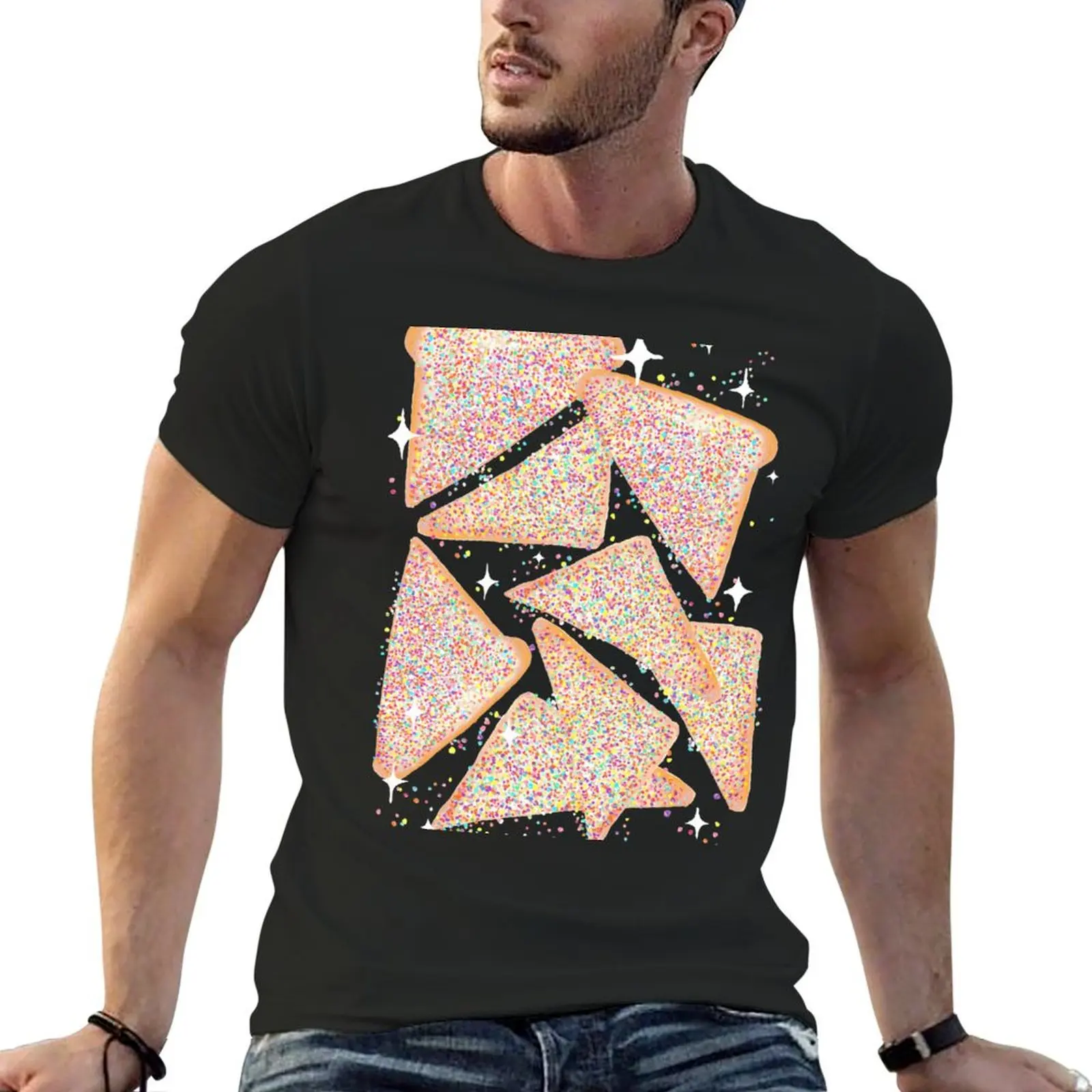 Cosmic Fairy Bread - Original T-Shirt blue archive summer top cotton t shirt men