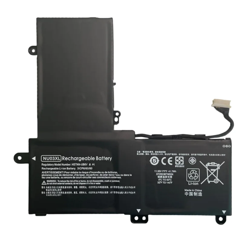 New HSTNN-UB6V NU03XL Notebook Battery For HP Pavilion X360 11 11-AB002NIA AB030TU U001TU U014UR TPN-C128 843536-541 844201-850