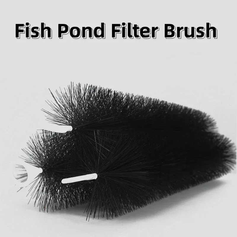 5pcs Koi Fish Pond Biochemical Filter Brush 30/40/50cm High-density Brush Replacement Filtration System Aquarium Cleaning Tools