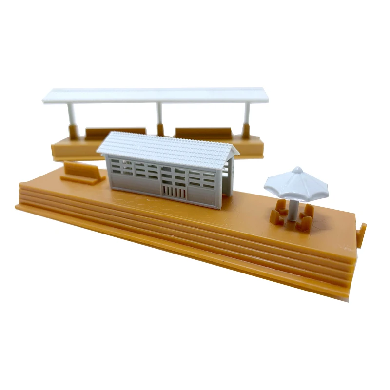 X1-5 electric train scene accessories (waiting room + shelters) Educational Boy/ Kids Toy image 2