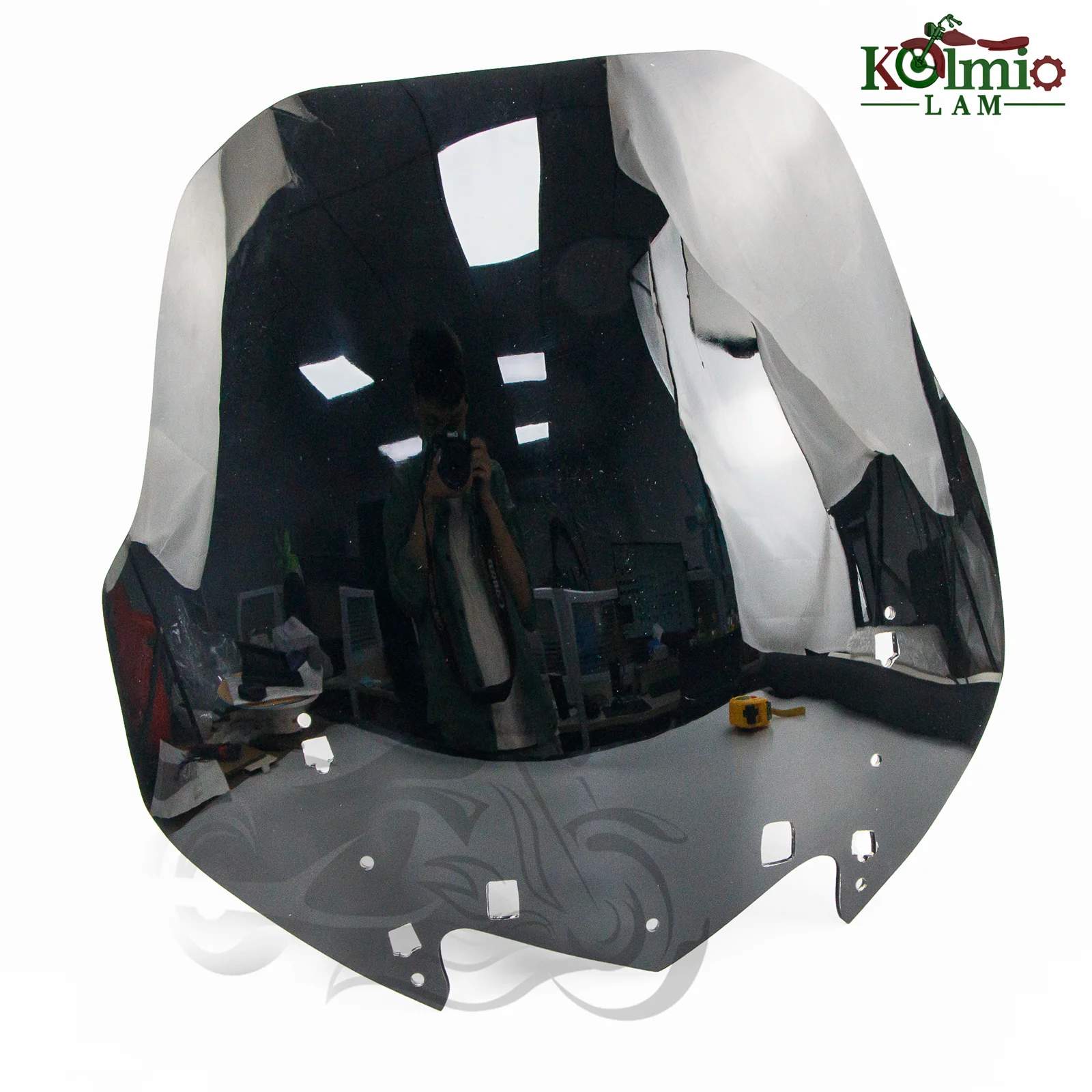 

Fit For 2006 - 2009 Yamaha FJR1300 FJR 1300 Motorcycle Accessories Windscreen Black Clear Windshield 2007 2008