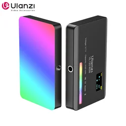 Ulanzi VL120 RGB Full Color Video Light 2500-9000K Fill Light for Camera Smartphone Photography Video Live Streaming Tiktok YT