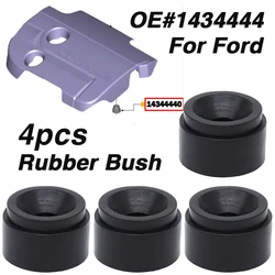 4PCS Engine Cover Rubber Mounting Push on Bush Protective Under Guard Plate For Ford Mondeo Focus C-Max Galaxy Fiesta Ecosport