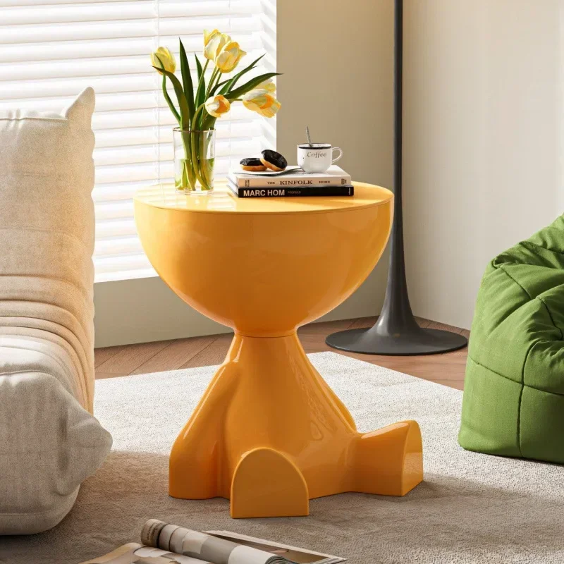 Simple modern style floor-to-ceiling plastic edge few bedside tables, bedroom bedside storage with drawers for storage