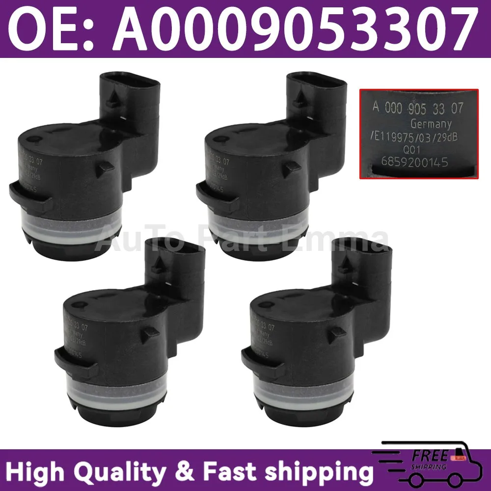 

A0009053307 Car PDC Radar Parking Auxiliary Sensor For Mercedes Benz W118 CLA GLA W156 GLE W167 GLB W247 AMG GT