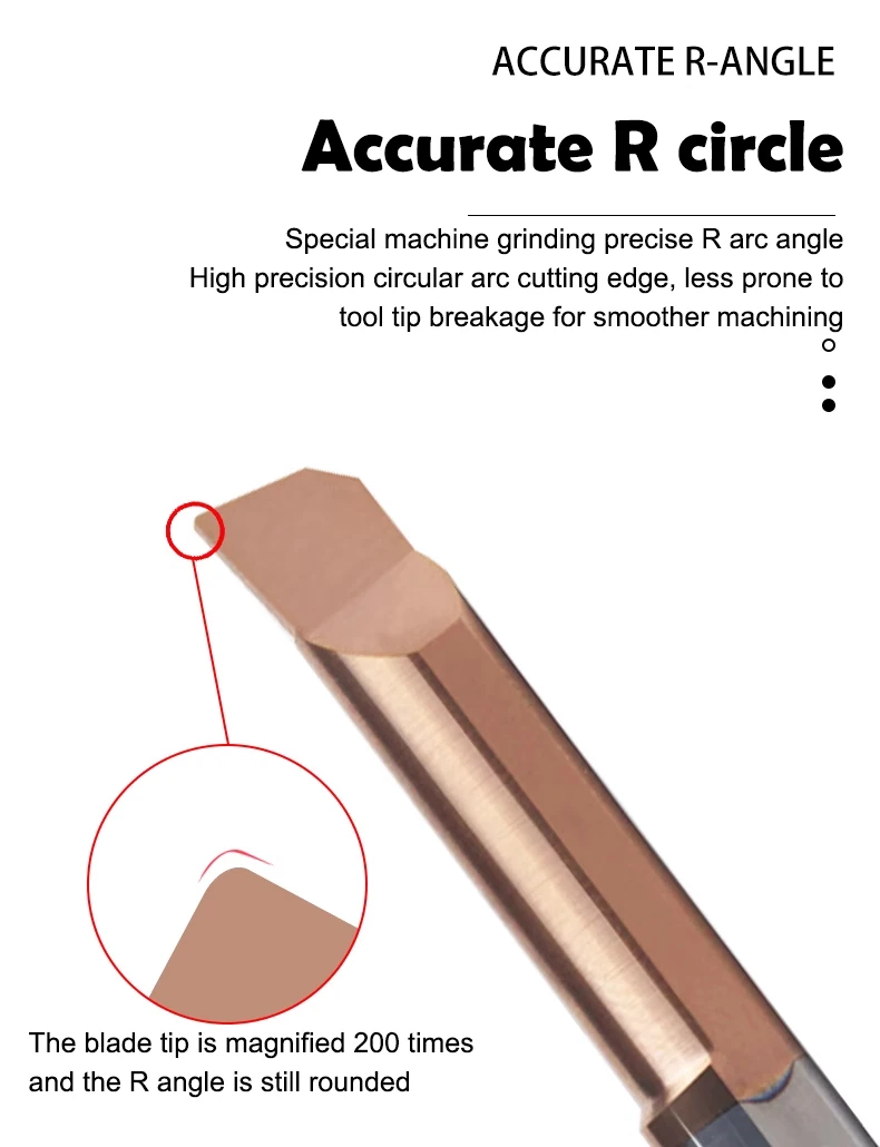 AZZKOR MNR Bohrwerkzeuge mit kleinem Durchmesser, Hartmetall-CNC-Maschinenwerkzeug, seismisch widerstandsfähiges Innenbohr- und Drehwerkzeug – Detail 5