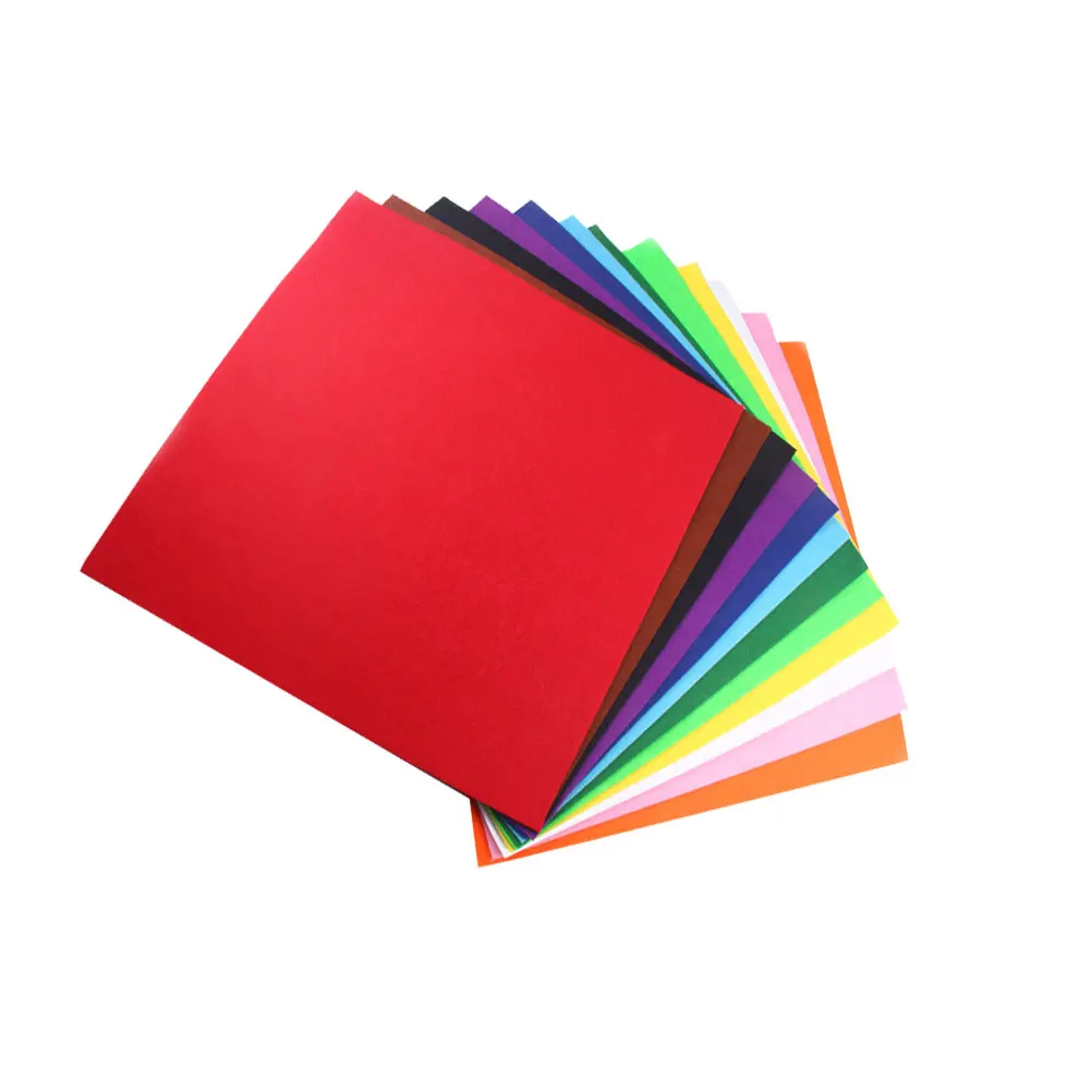 

40 pcs Non Woven Fabric Sheets Bright Colors Durable Safe DIY Craft Projects Sewing Supplies Soft Reusable Material Cloth Piece