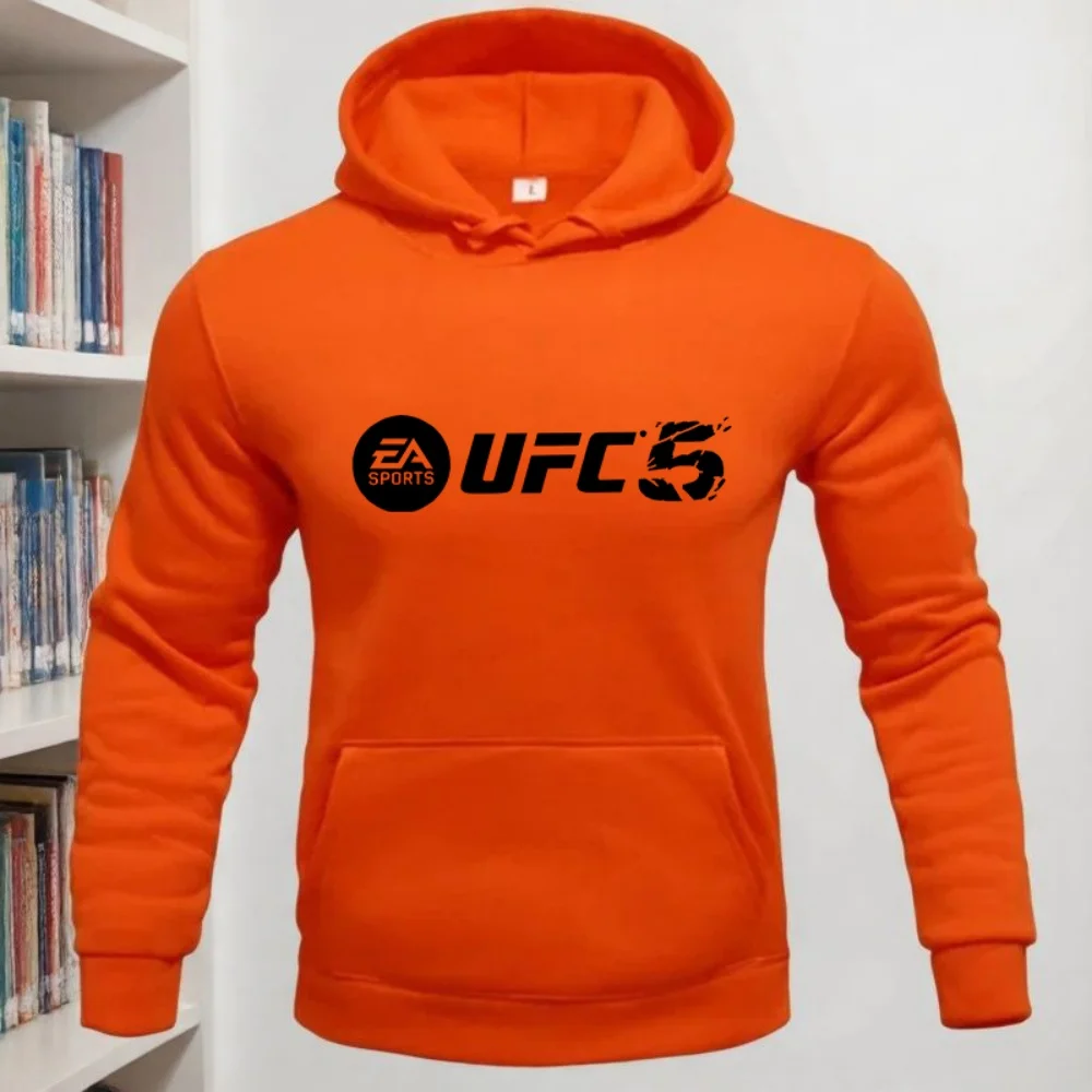 

Новая осенне-зимняя толстовка с капюшоном, худи UFC Eagle MMA для смешанных единоборств, бокса и кикбоксинга, уличный стиль для пар F
