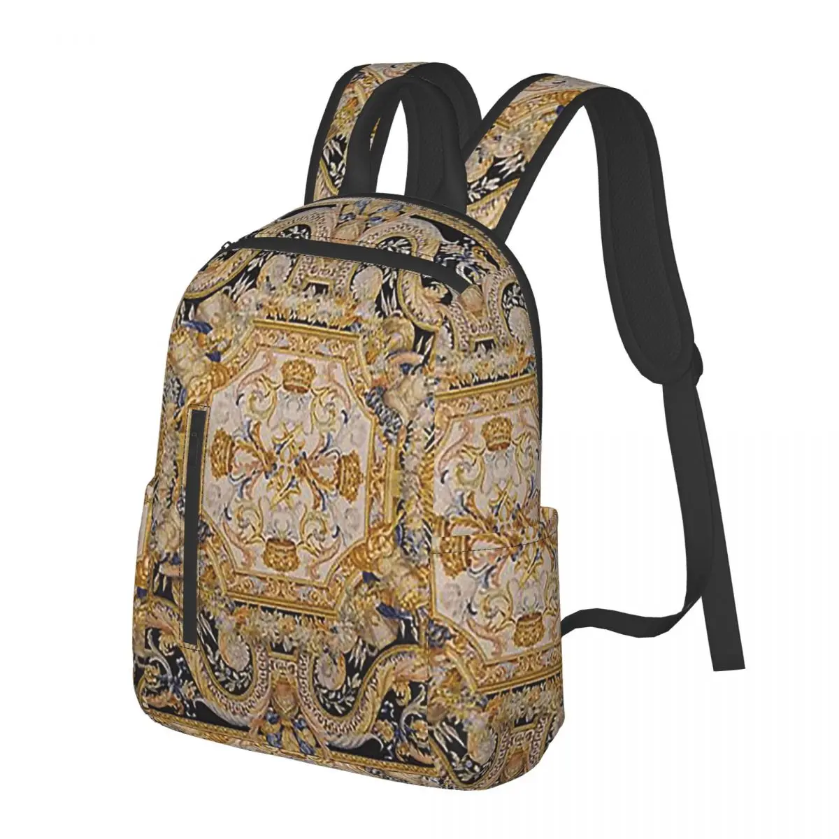 

Студенческий рюкзак «Безумие» в стиле барокко, школьная сумка, походный дорожный рюкзак для мальчиков и девочек, модная сумка для книг, сумки на плечо