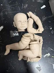 20inch Reborn Kit Piper Unpainted Bebe Reborn Doll Kit with Body and Eyes DIY Reborn Kit Juguetes Para Niñas Kit bebe reborn