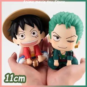 One authentic Piece Zoro & Luffy Megahouse Lookup Figurines