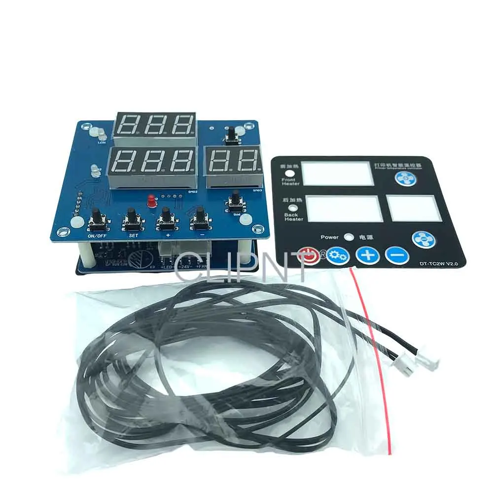 LED display circuit board automatic heating 24V DT-TC2W thermostat for XP600 i3200 DX5 Large format printer Temperature control