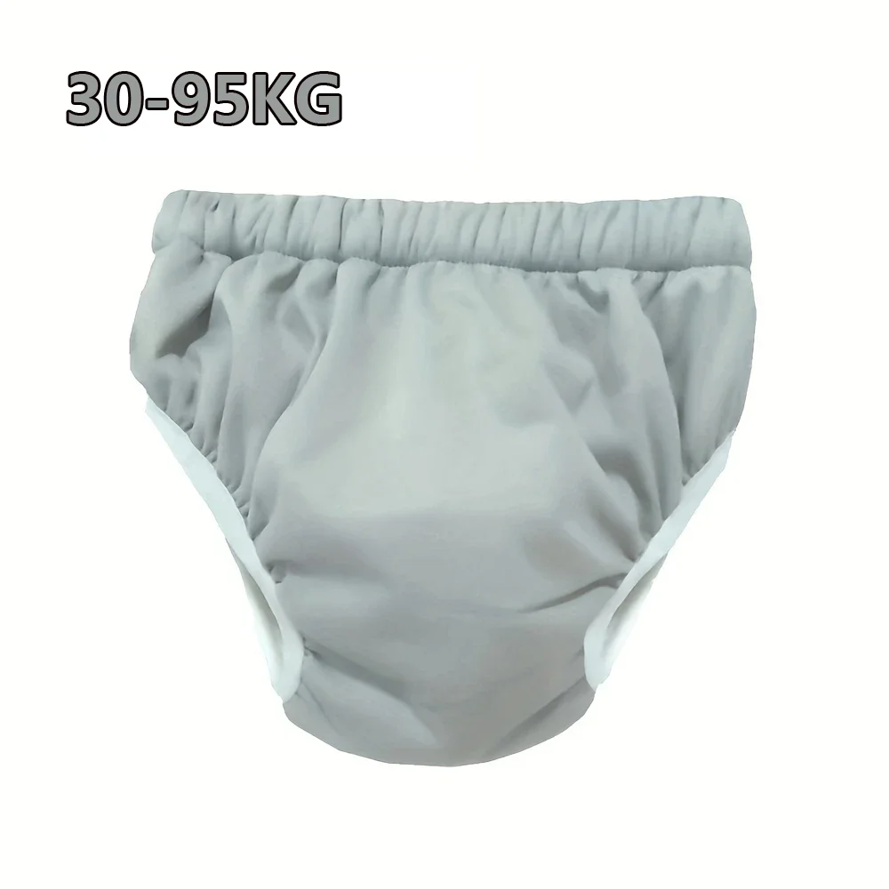 30-95KG Adult Cloth Diapers For Big Children And Teenagers, Leak-proof And Waterproof Diapers, Washable And Reusable, Unisex