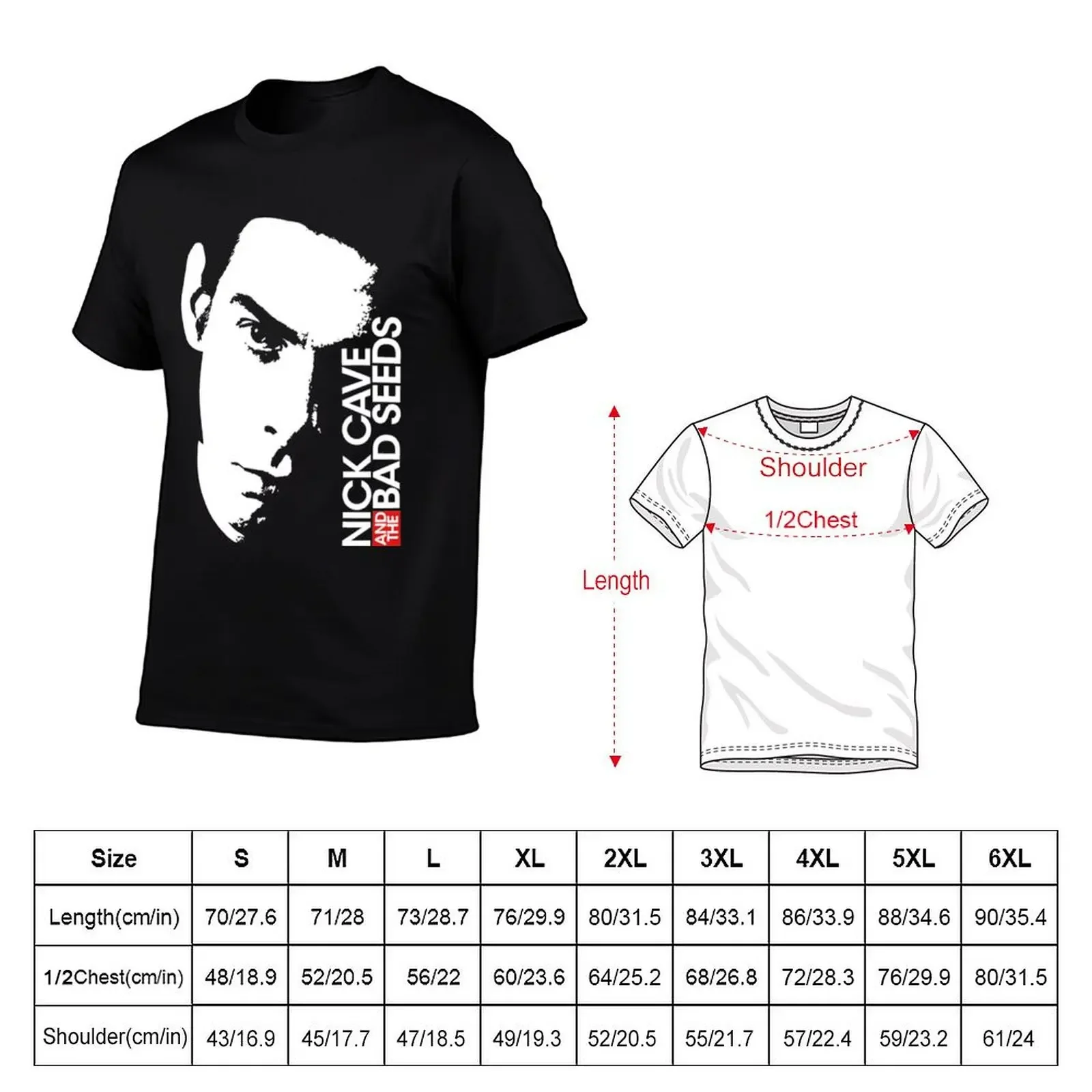 NICK CAVE CLASSIC Essenti T-Shirt vintage t shirts plus size clothes anime stuff mens champion t shirts