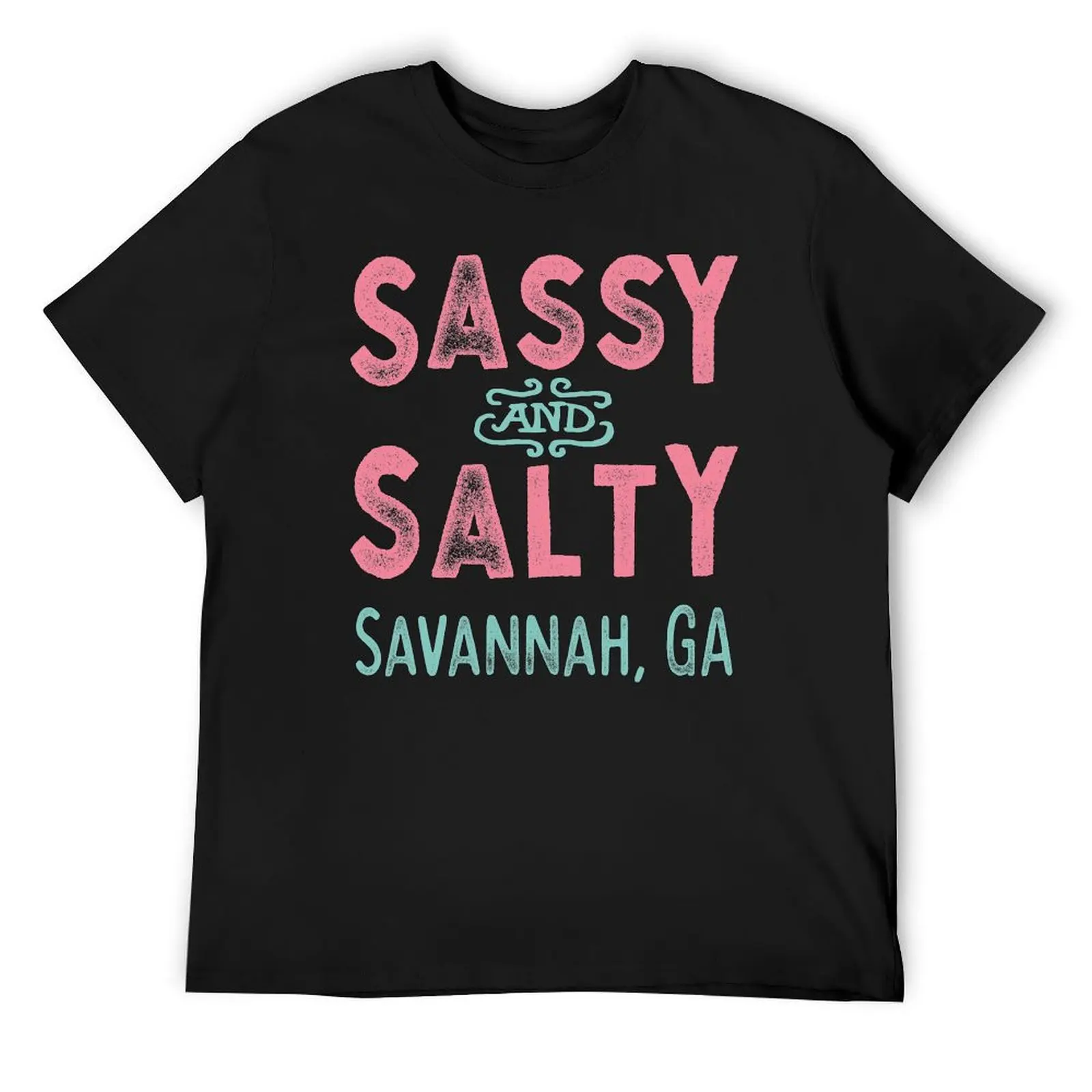 

Savannah Georgia Sassy Souvenir T-Shirt anime summer clothes cute clothes Short sleeve tee mens clothes