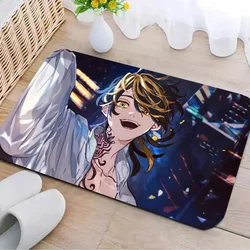 1pc Tokyo Revengers Floor Mat Doormats Home Carpet Foot Mat Bathroom Absorbent Mats Anti-Slip Mats Home Decor Supplies