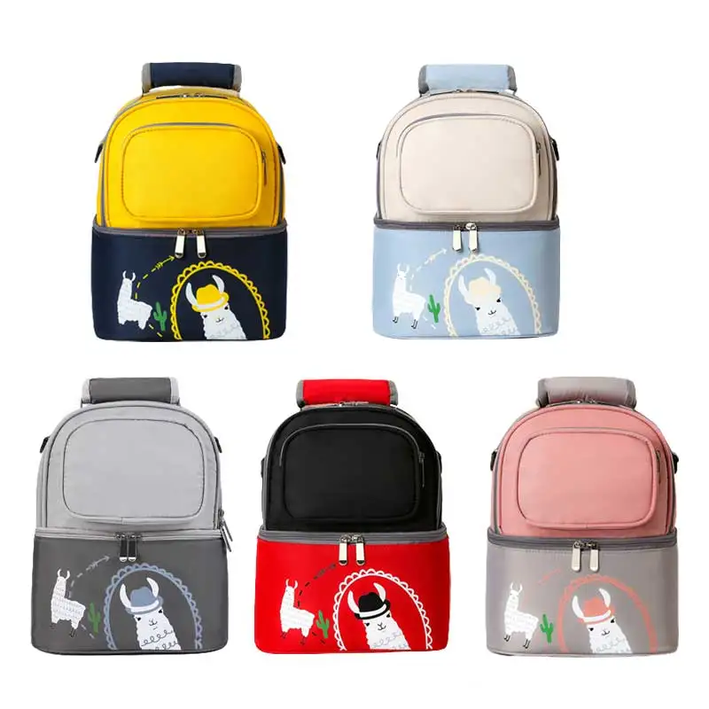 No Washing Mommy Bag Cooler Bag Multi-function Thermal Backpack bag Diaper Bag Waterproof Backpack Milk Bottle for baby Stroller