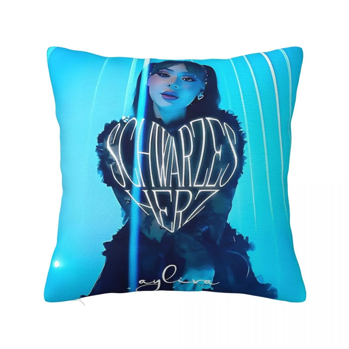 Ayliva In Liebe Tour 2024 Pillowcase Printing Polyester Cushion Cover Gift Throw Pillow Case Cover Chair Wholesale 45X45cm