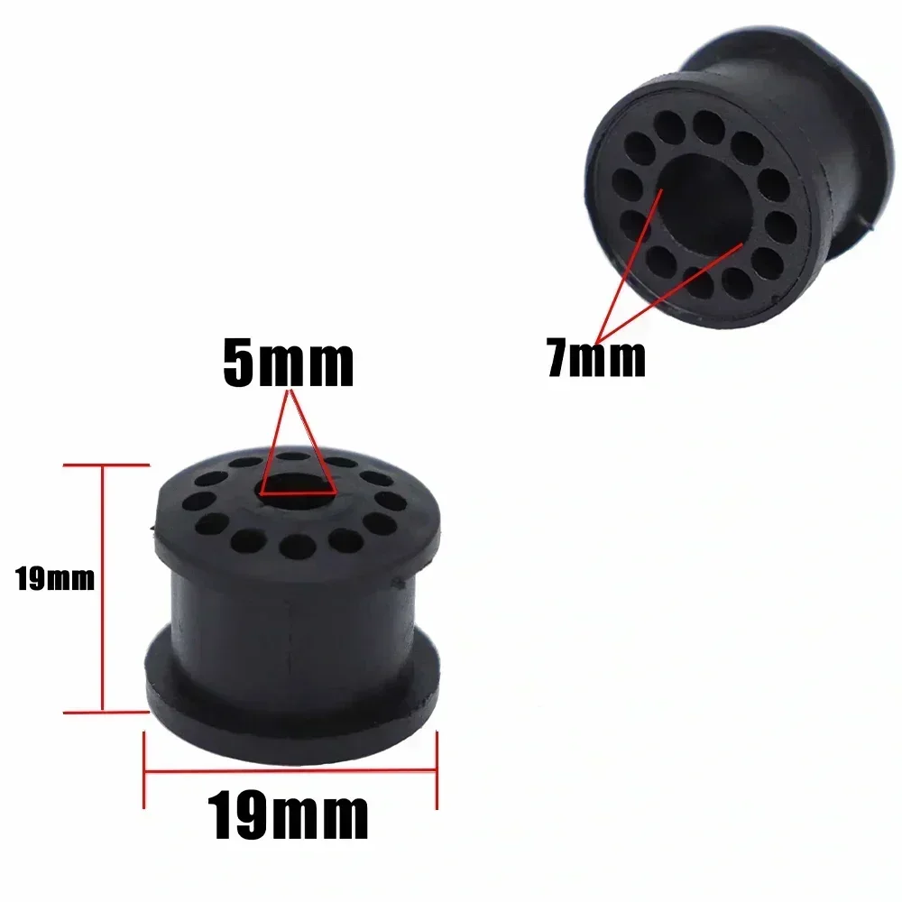 2PC For Jeep Grand Cherokee Ford Gearbox Shift Lever Cable Linkage Rubber Bushing Rubber Sleeve Repair Kit Car Replacement Part