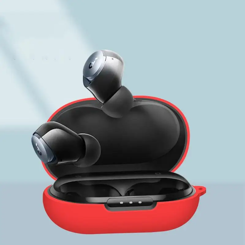 Silicone Protective Case For Anker SoundCore Space A40 Wireless Headphone Protector Case Cover Shell Housing Anti-dust Sleeve