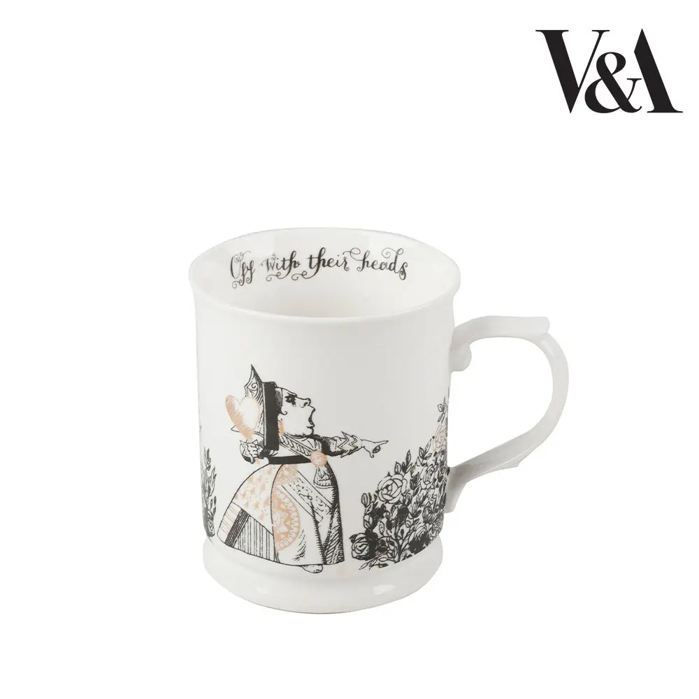 V & A Alice Queen Mugs in Wonderland