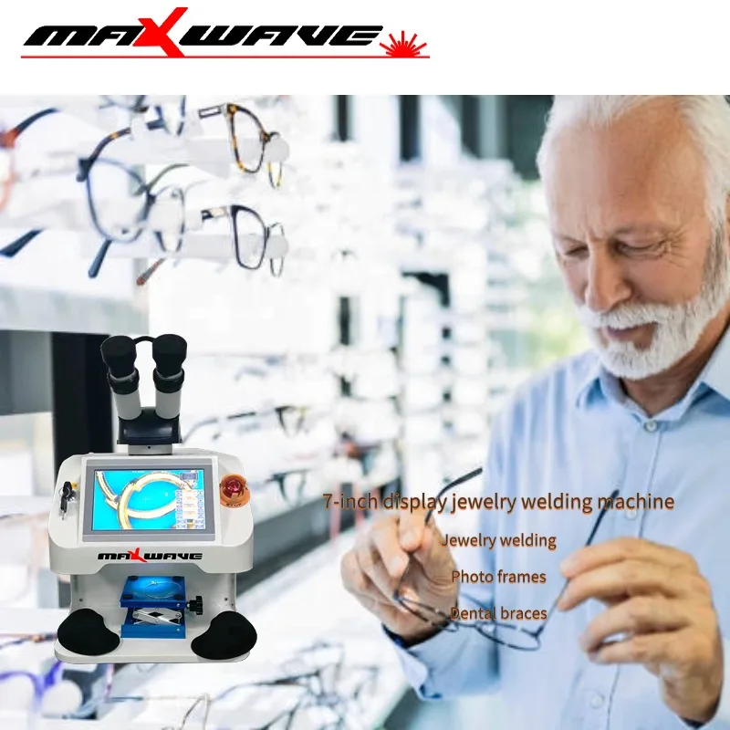 YAG laserlasapparatuur met zeven inch touchscreen en waterkoelsysteem voor het minimaliseren van warmtegeïnvloedige zone