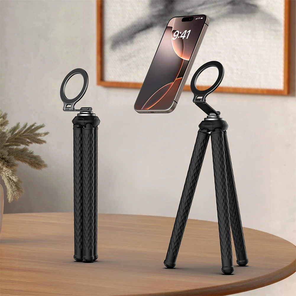 Магнитный штатив Magsafe Octopus, магнитный штатив, держатель для телефона, гибкий штатив для телефона для DJI Pocket 3/Action 5