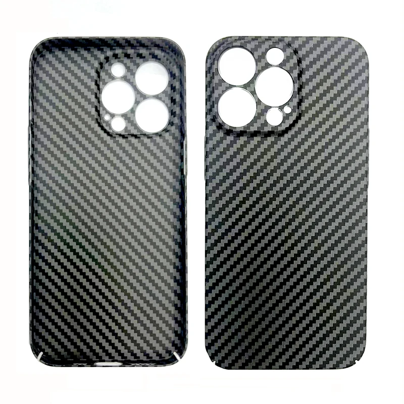 Luxury Real Carbon Fibre Phone Case for iPhone 13 pro max iPhone13 Ultra Thin Shockproof Folding Back Cover for iPhone 13 12 11