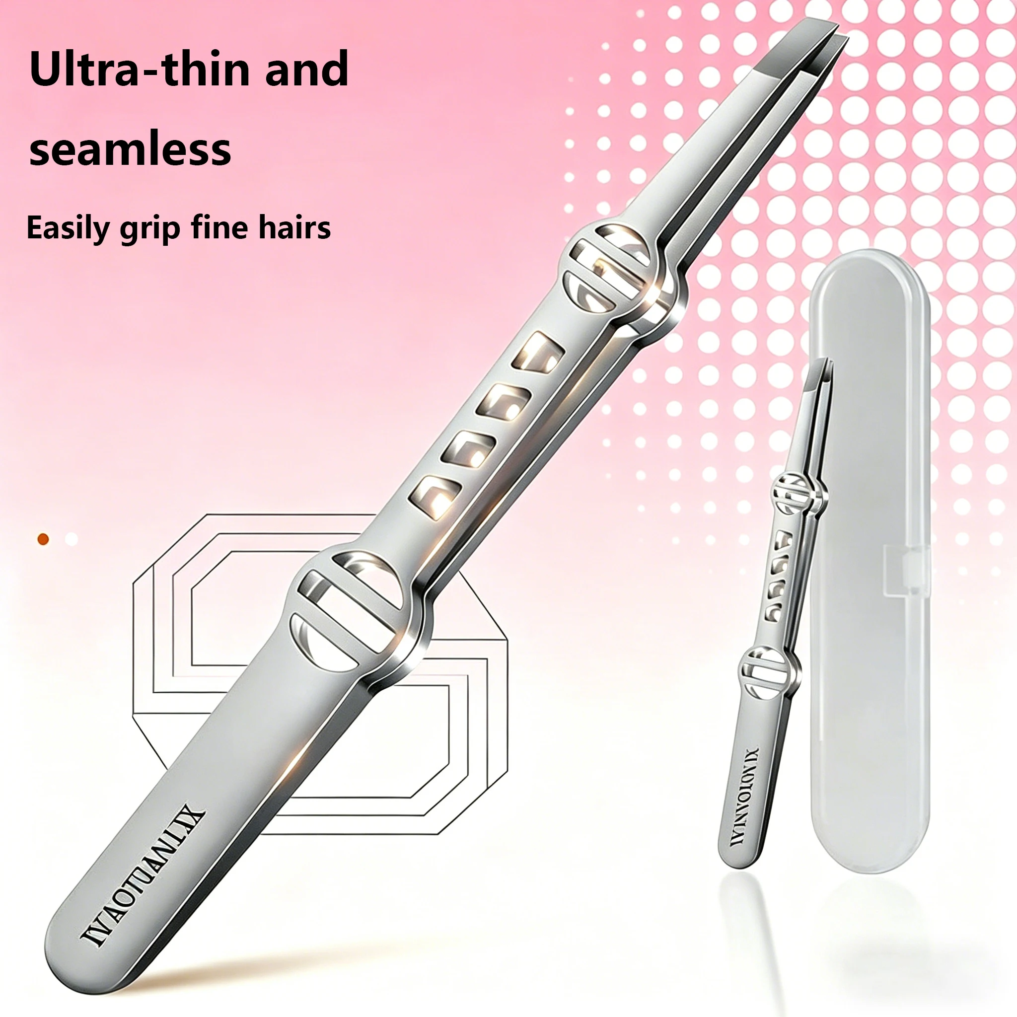 4 pinces à épiler pour sourcils, produits de soin des cheveux, outils de coiffure délicats et fins, coupe-sourcils inclinés en acier inoxydable