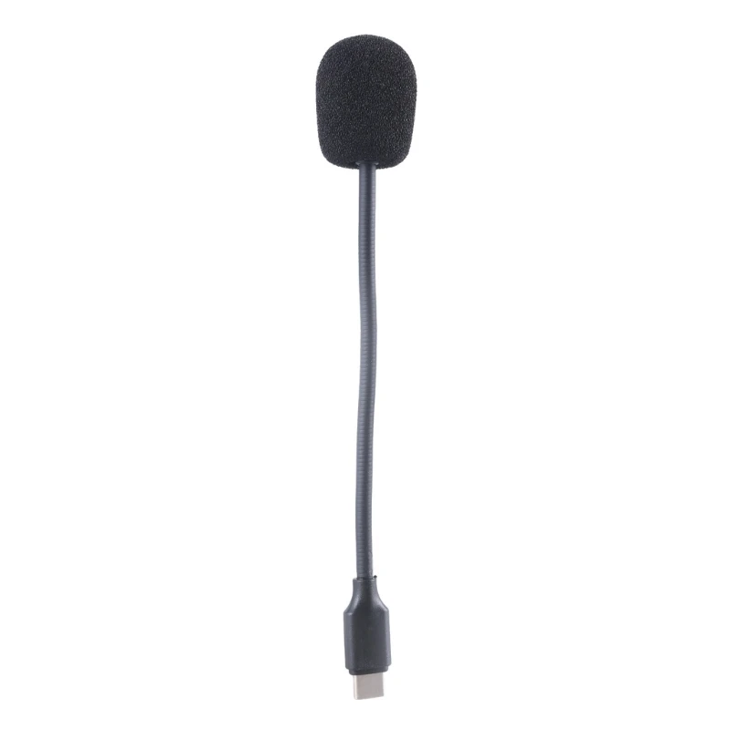 Detachable Gamings Microphone Boom for TH10/TH30/for L7 Headphones Microphone Windproof Cover for Clear Communication Dropship