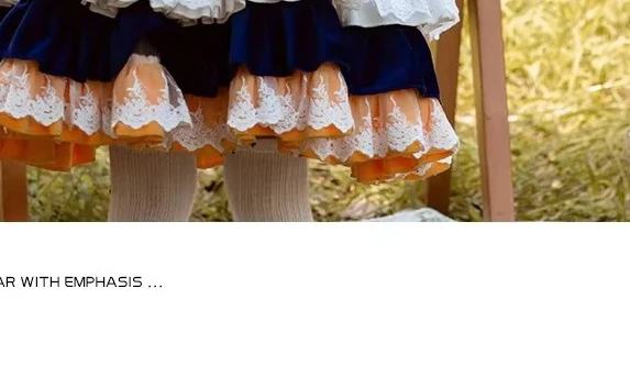 

Осенне-зимнее новое платье Лолиты для девочек, детская бархатная пачка принцессы, одежда на день рождения, платья для маленьких детей