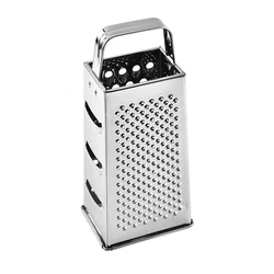 Multifunction Four Sided Grater Stainless Steel Kitchen Accessories Vegetable Slicer Cheese Grater Peeler Fruit