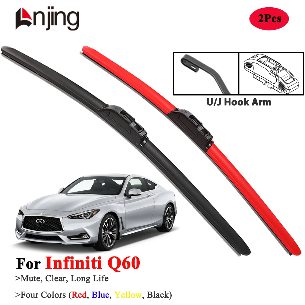 

LNJING Hybrid Wiper Blades For Infiniti Q60 2014-2022