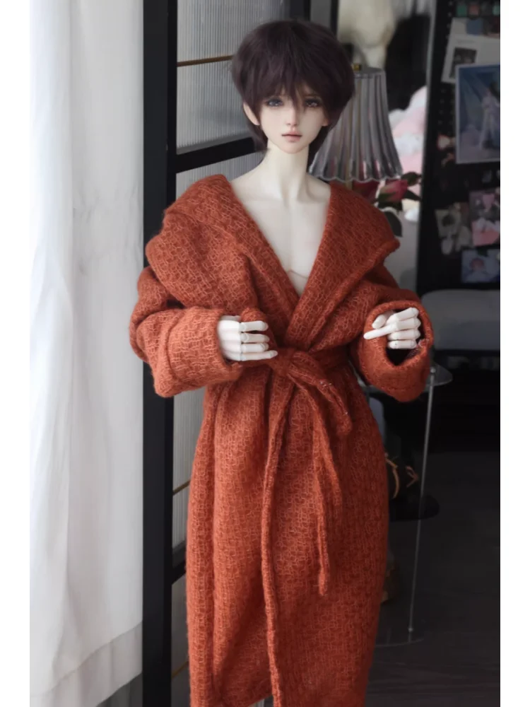 

BJD Doll Clothes For 73cm 75cm Dolls Hooded Sweater Cardigan Dolls Clothing Accessories(No Doll)