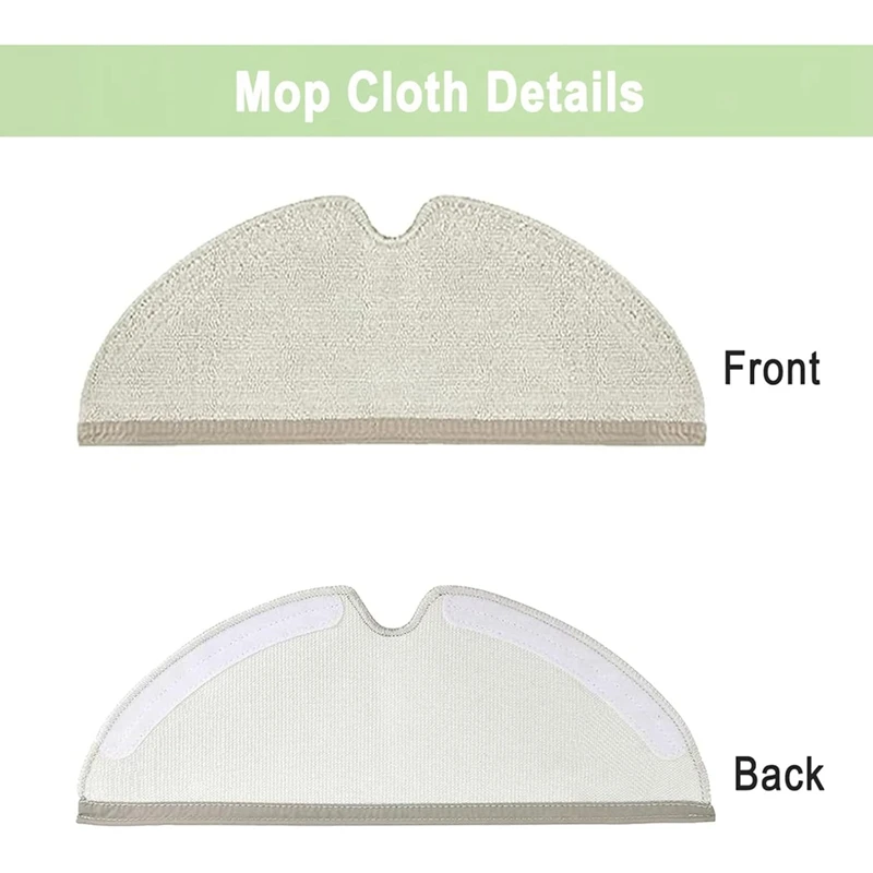 For Roborock Q7 Q7+ Q7 Max Q7 Max+ Vacuum Cleaner Main Side Brush Hepa Filter Mop Cloth Dust Bag Replacement Parts