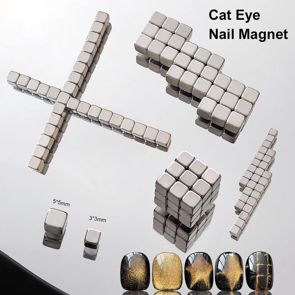 

Nail Magnet Cat Eye Love Heart Tangram Rabbit Rectangle Nails Art Accessories Charms Nail Magnetic Stick Manicure Tools Supplies