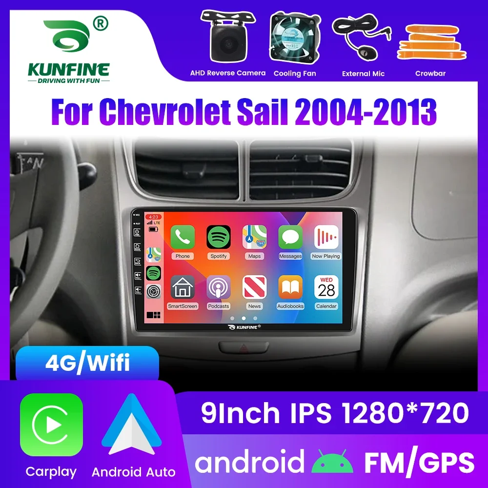 

2Din Android автомобильный радиоприемник для Chevrolet Sail 2004-2013 мультимедийный видеоплеер GPS-навигация стерео аудио головное устройство Carplay 4G