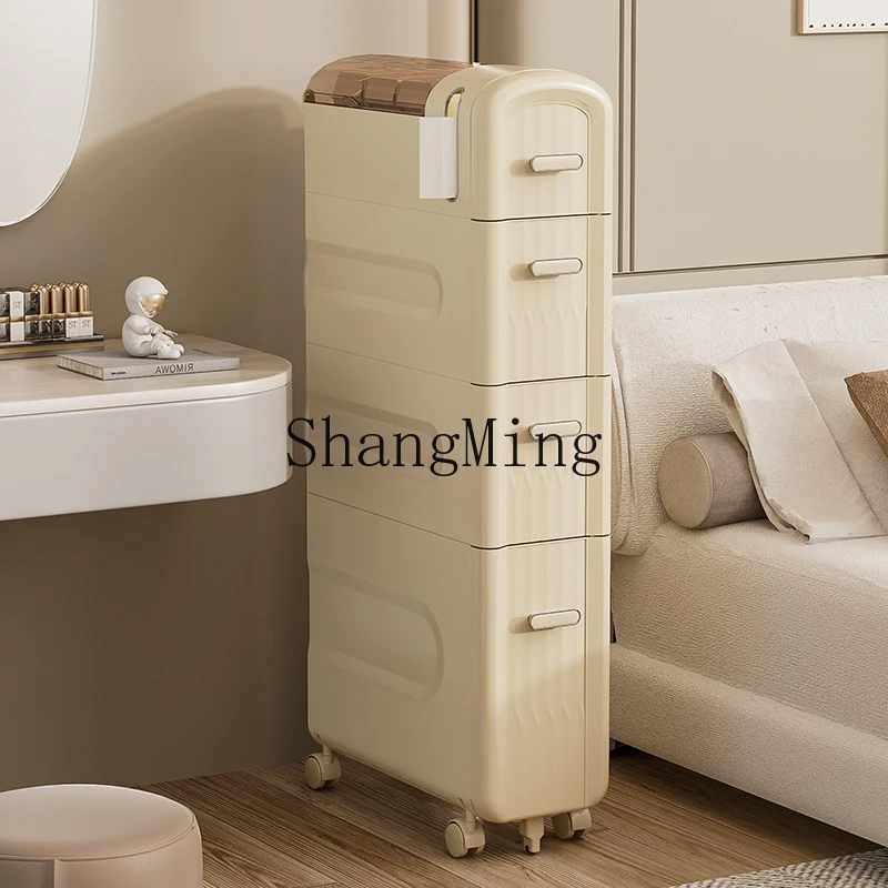 

ZYY installation-free crevice storage cabinet bathroom crevice cabinet corner storage rack
