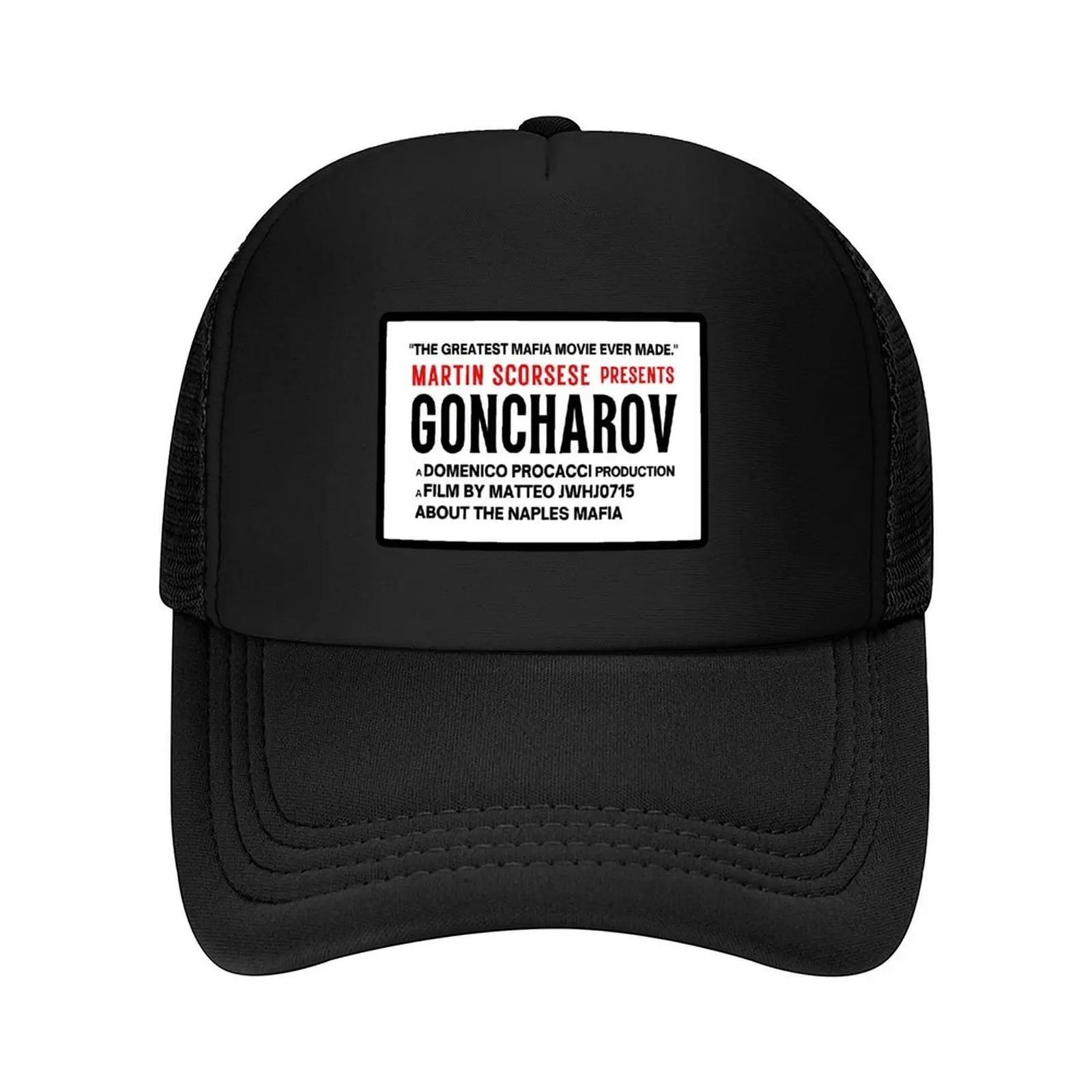 

Martin Scorsese Goncharov Movie Label Reproduction Baseball Cap Beach Bag Trucker Hat Fishing cap Women Hats Men's