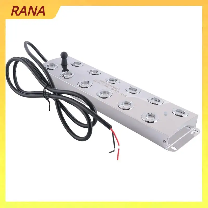 

RANA 12 Heads Mist Maker Ultrasonic Mist Fogger Air Humidifier Water Fountain Fog Maker Machine Stainless Steel Fogger