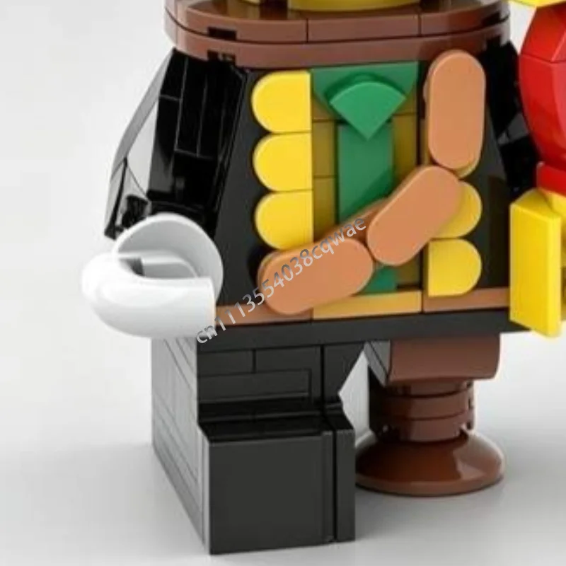 Hot Pirate Baby Tribute MOC Creative Character Figure Model Custom Puzzle DIY Assembly Educational Blocks Toy Collection Gift - view 6