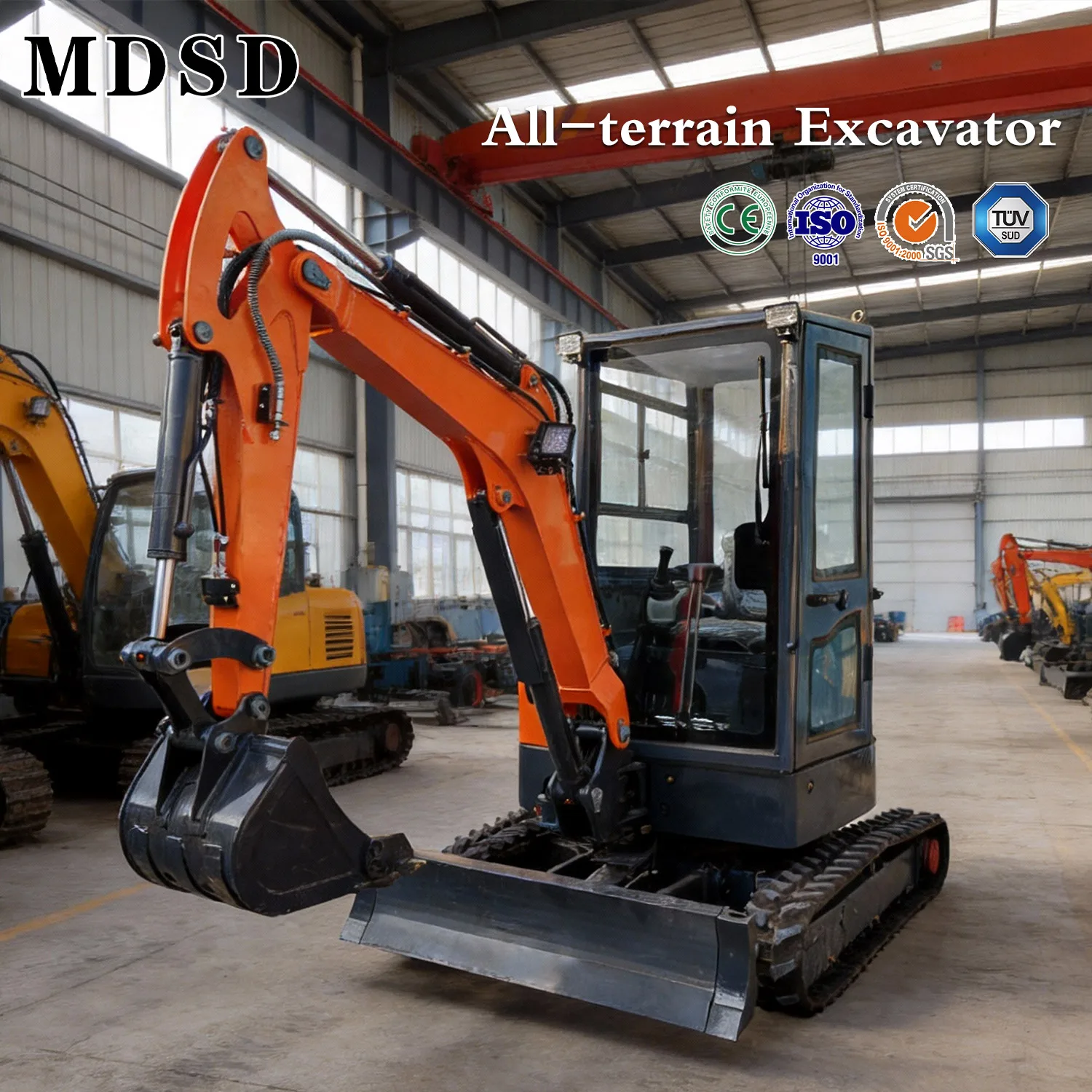 2 Ton Small Crawler…